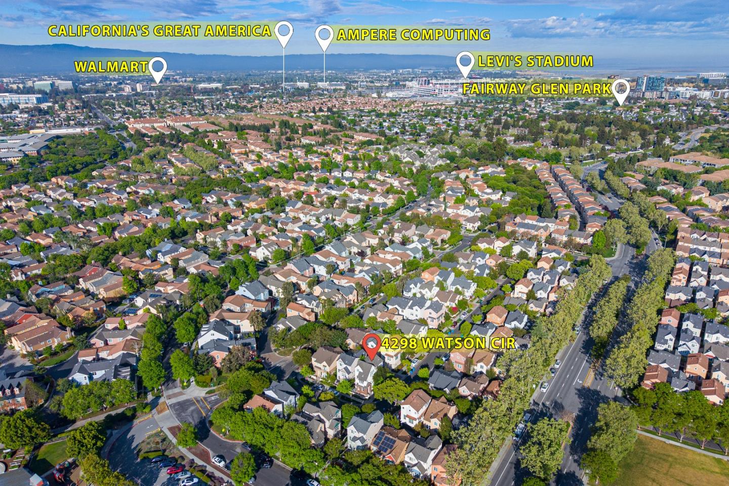 Detail Gallery Image 50 of 55 For 4298 Watson Cir, Santa Clara,  CA 95054 - 3 Beds | 3 Baths