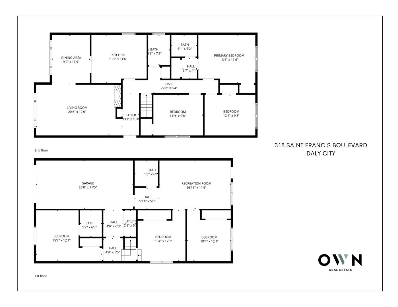 Detail Gallery Image 45 of 45 For 318 Saint Francis Blvd, Daly City,  CA 94015 - 5 Beds | 4 Baths