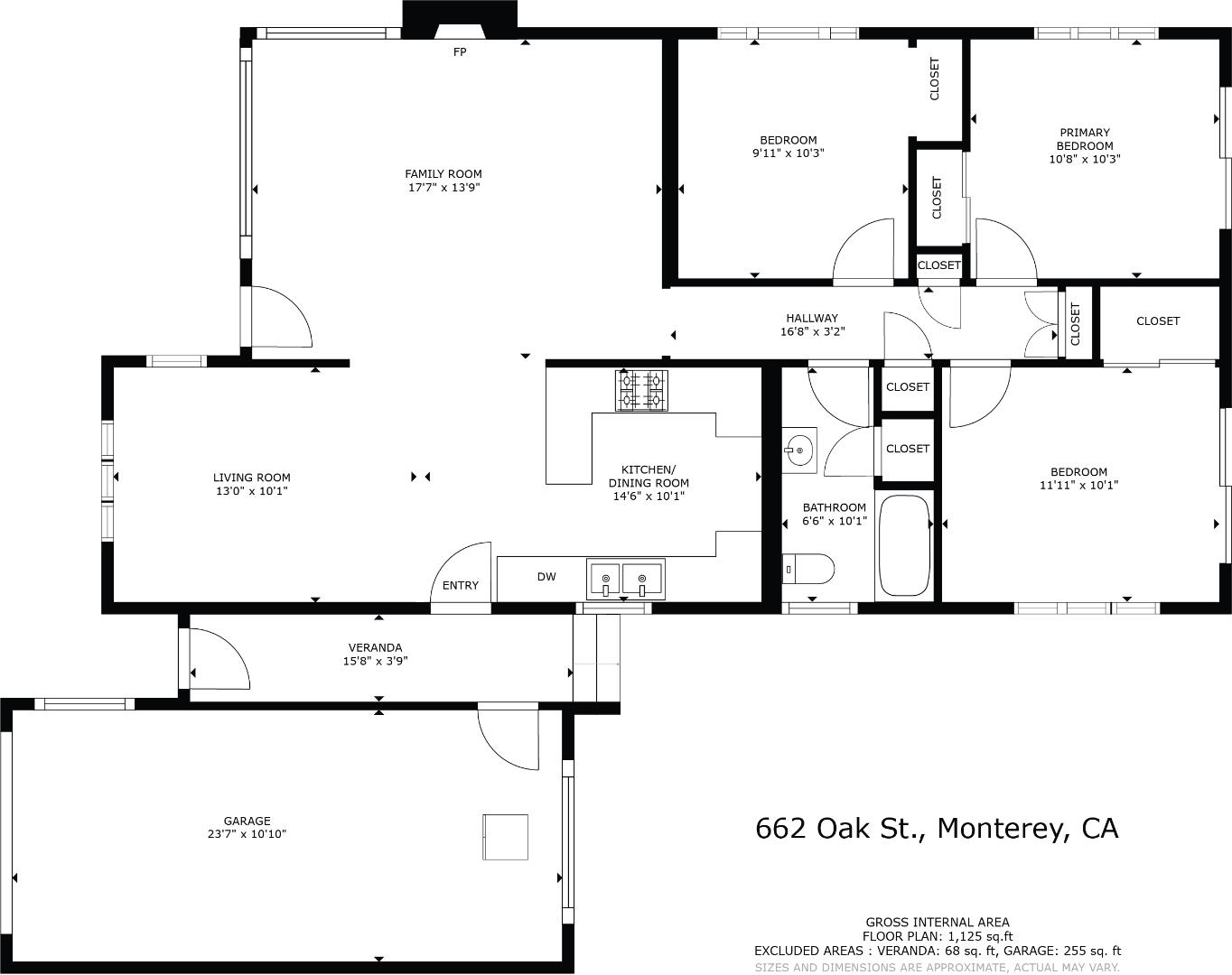 Detail Gallery Image 32 of 32 For 662 Oak St, Monterey,  CA 93940 - 3 Beds | 1 Baths