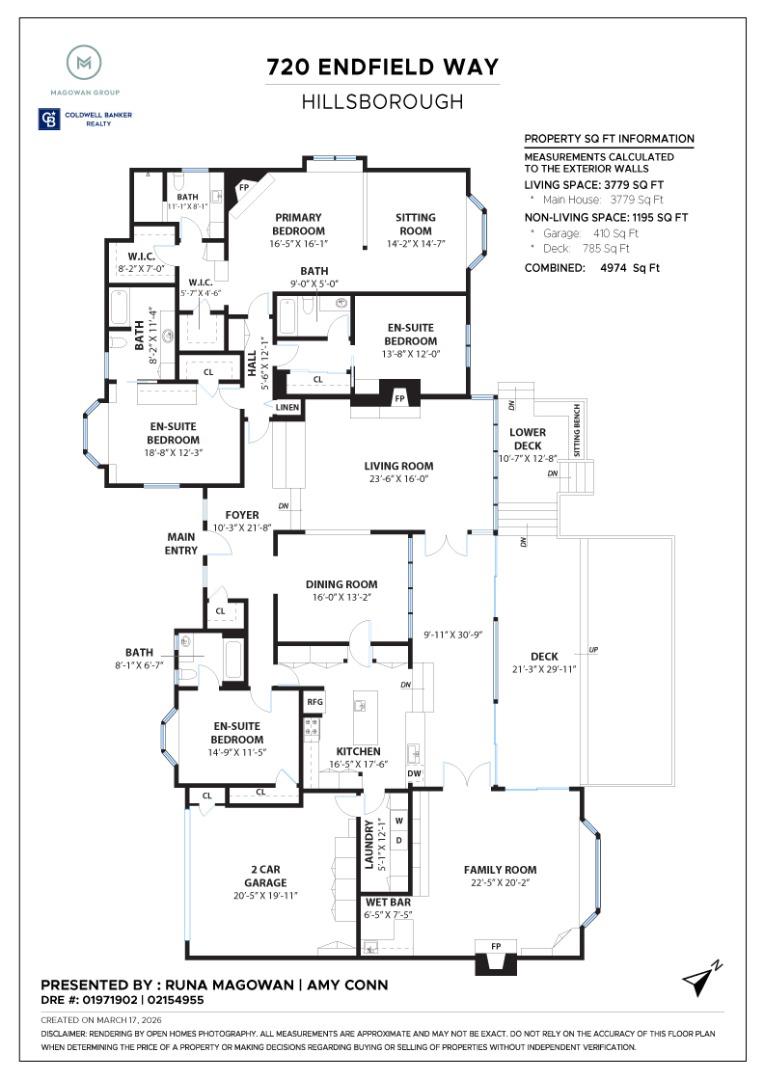 Detail Gallery Image 75 of 75 For 720 Endfield Way, Hillsborough,  CA 94010 - 4 Beds | 4 Baths