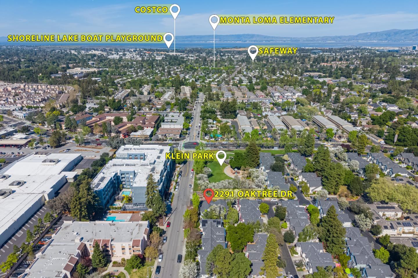 Detail Gallery Image 38 of 47 For 2291 Oaktree Dr #201,  Mountain View,  CA 94040 - 3 Beds | 2/1 Baths