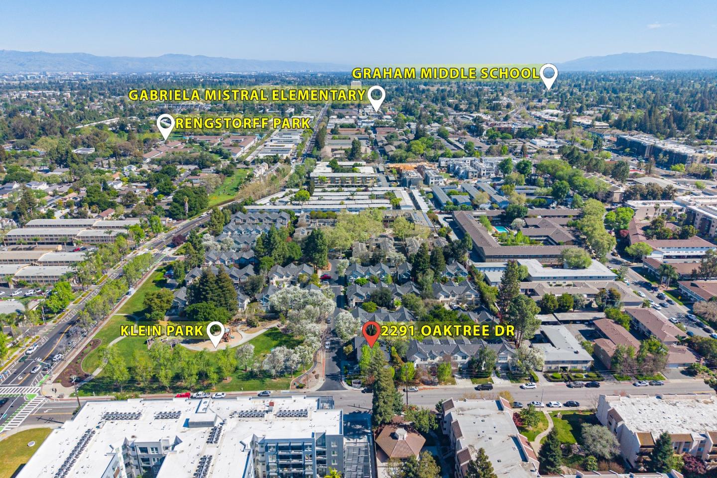 Detail Gallery Image 45 of 47 For 2291 Oaktree Dr #201,  Mountain View,  CA 94040 - 3 Beds | 2/1 Baths