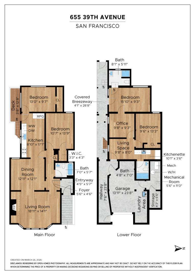 Detail Gallery Image 39 of 39 For 655 39th Ave, San Francisco,  CA 94121 - 4 Beds | 3 Baths