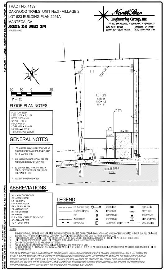 Detail Gallery Image 3 of 4 For 3243 Jubilee Dr, Manteca,  CA 95337 - 4 Beds | 3/1 Baths