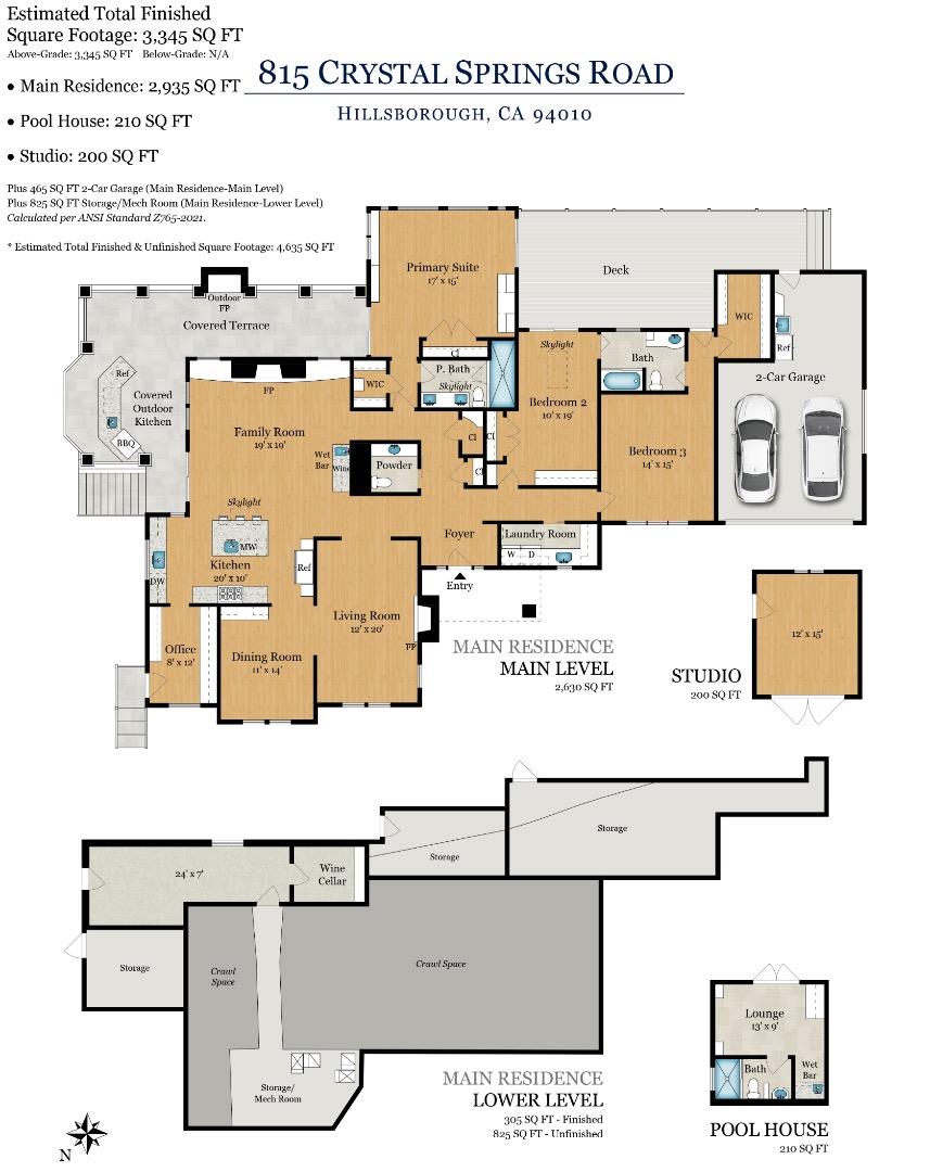 Detail Gallery Image 105 of 105 For 815 Crystal Springs Rd, Hillsborough,  CA 94010 - 4 Beds | 3/1 Baths