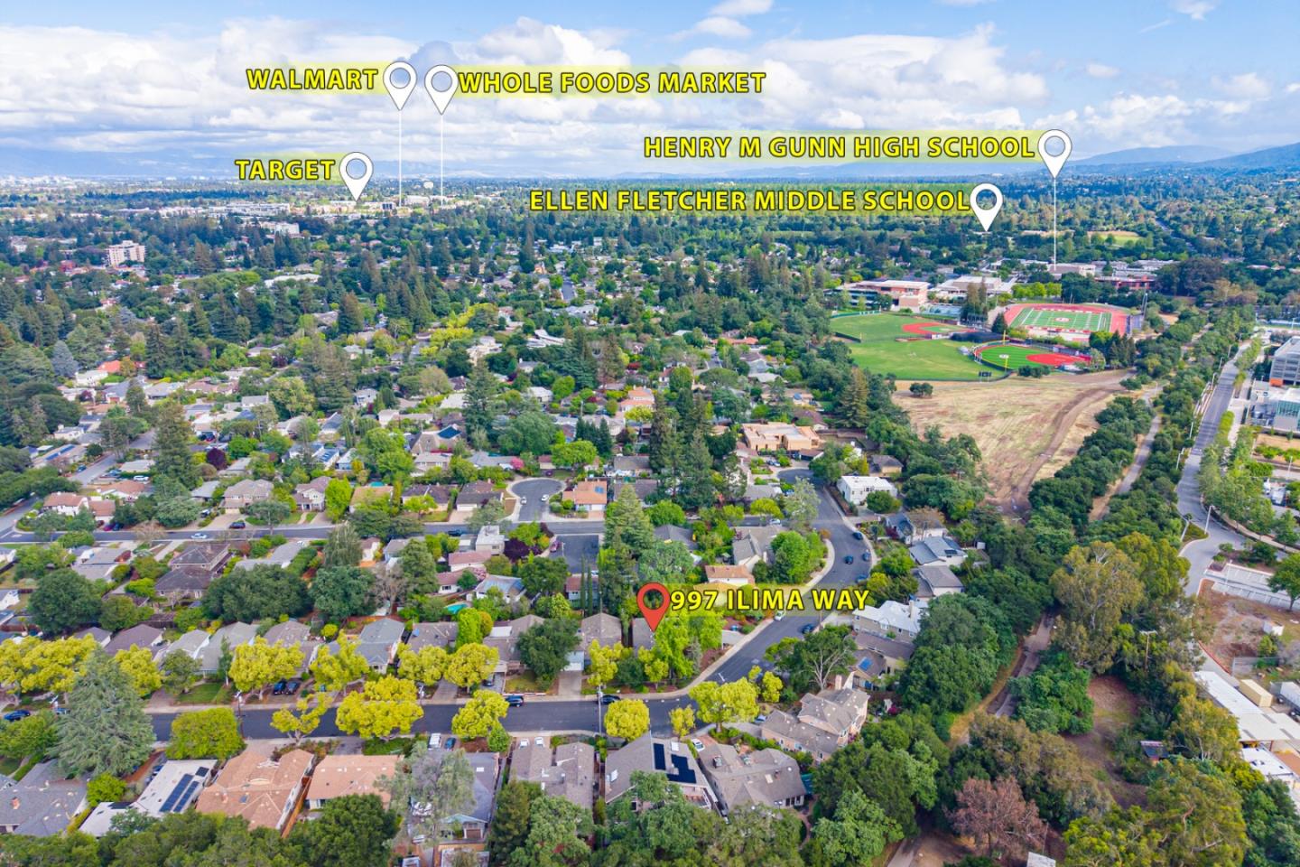 Detail Gallery Image 31 of 34 For 997 Ilima Way, Palo Alto,  CA 94306 - 4 Beds | 2 Baths