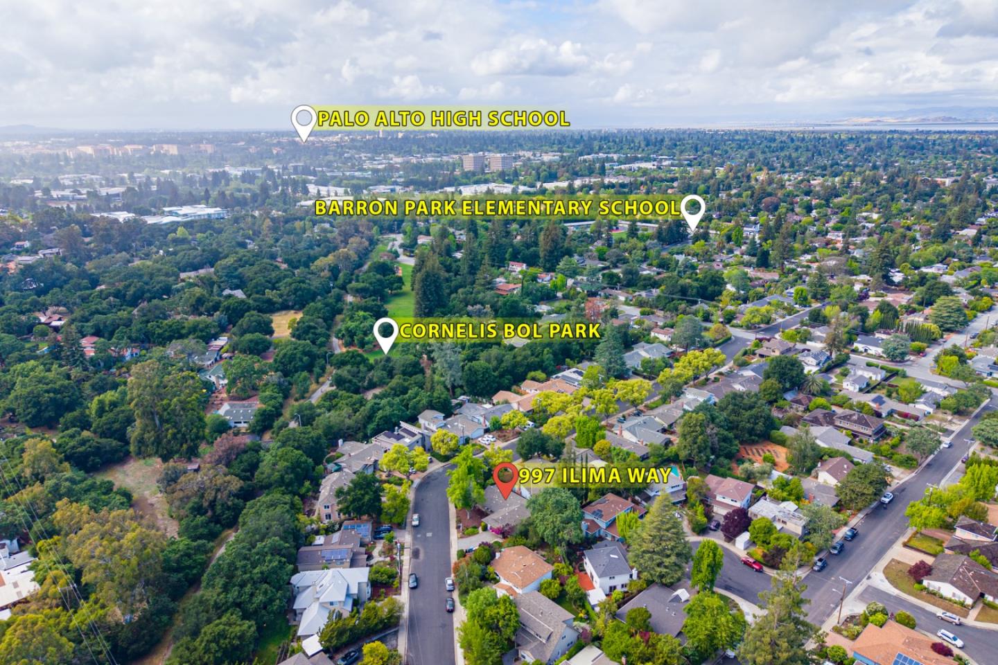 Detail Gallery Image 33 of 34 For 997 Ilima Way, Palo Alto,  CA 94306 - 4 Beds | 2 Baths