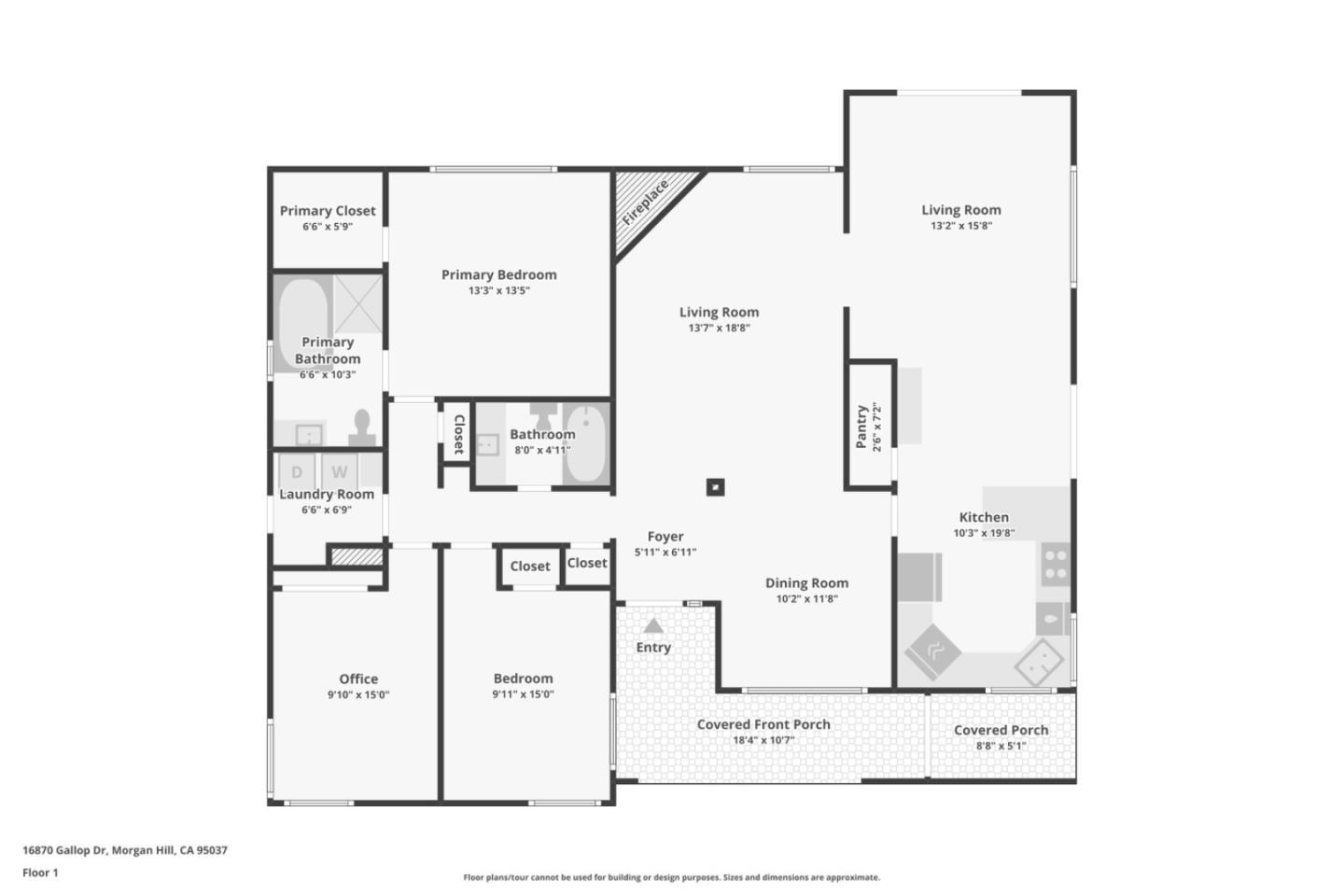 Detail Gallery Image 23 of 23 For 16870 Gallop Dr, Morgan Hill,  CA 95037 - 3 Beds | 2 Baths