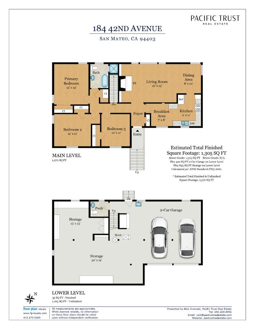 Detail Gallery Image 14 of 15 For 184 42nd Ave, San Mateo,  CA 94403 - 3 Beds | 1/1 Baths