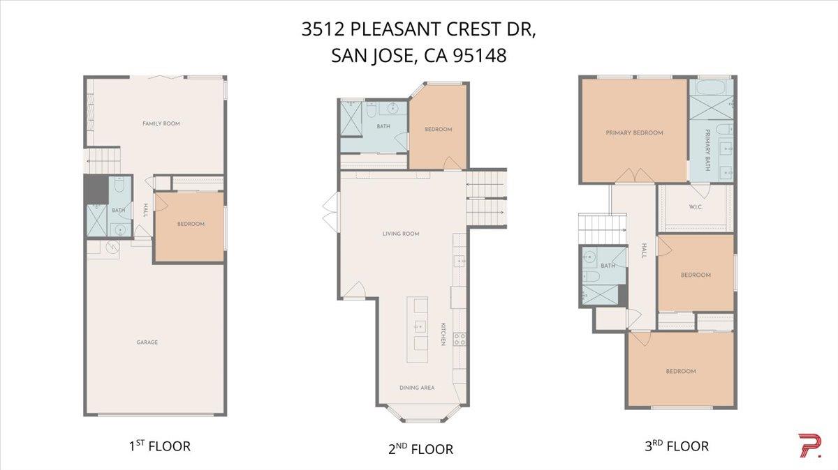 Detail Gallery Image 94 of 97 For 3512 Pleasant Crest Dr, San Jose,  CA 95148 - 5 Beds | 4 Baths