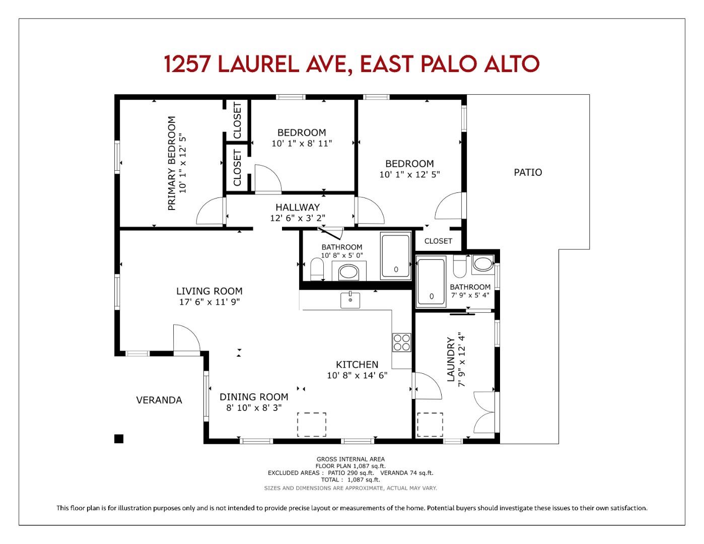 Detail Gallery Image 55 of 56 For 1257 Laurel Ave, East Palo Alto,  CA 94303 - 3 Beds | 1 Baths