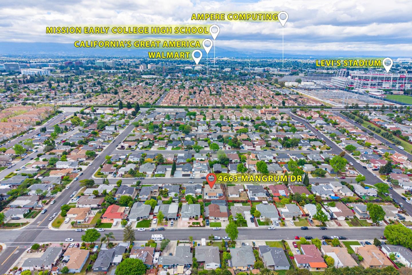 Detail Gallery Image 52 of 55 For 4663 Mangrum Dr, Santa Clara,  CA 95054 - 5 Beds | 3 Baths