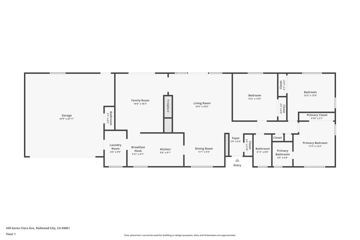 Detail Gallery Image 33 of 34 For 449 Santa Clara Ave, Redwood City,  CA 94061 - 3 Beds | 2/1 Baths