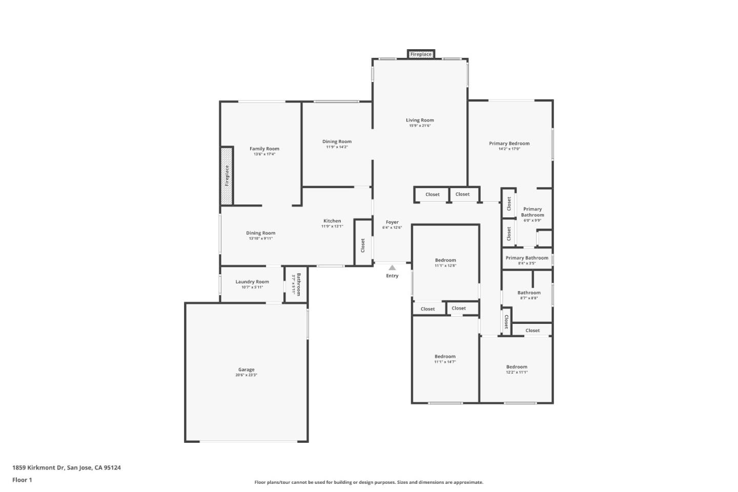 Detail Gallery Image 65 of 65 For 1859 Kirkmont Dr, San Jose,  CA 95124 - 4 Beds | 2/1 Baths
