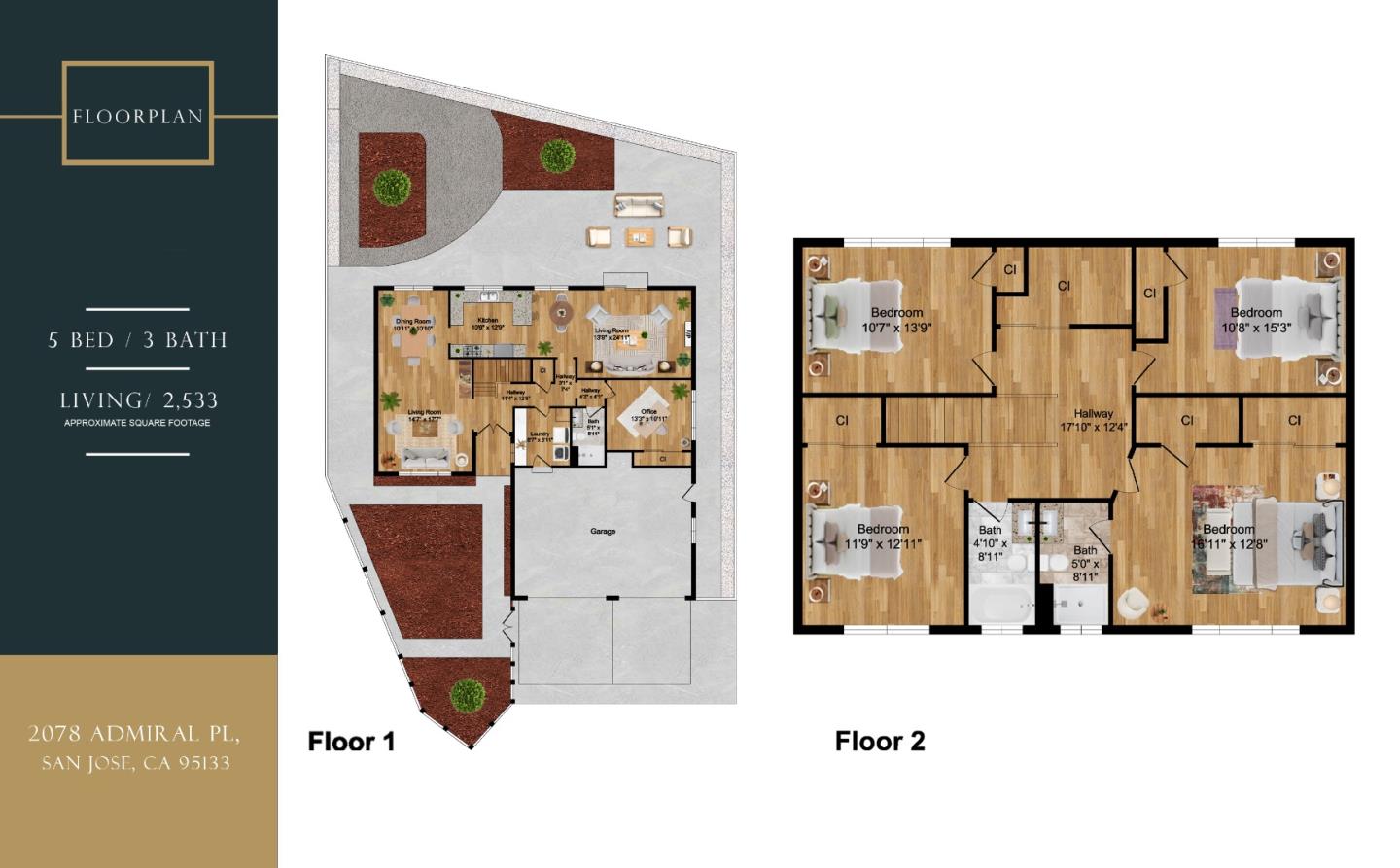 Detail Gallery Image 83 of 83 For 2078 Admiral Pl, San Jose,  CA 95133 - 5 Beds | 3 Baths