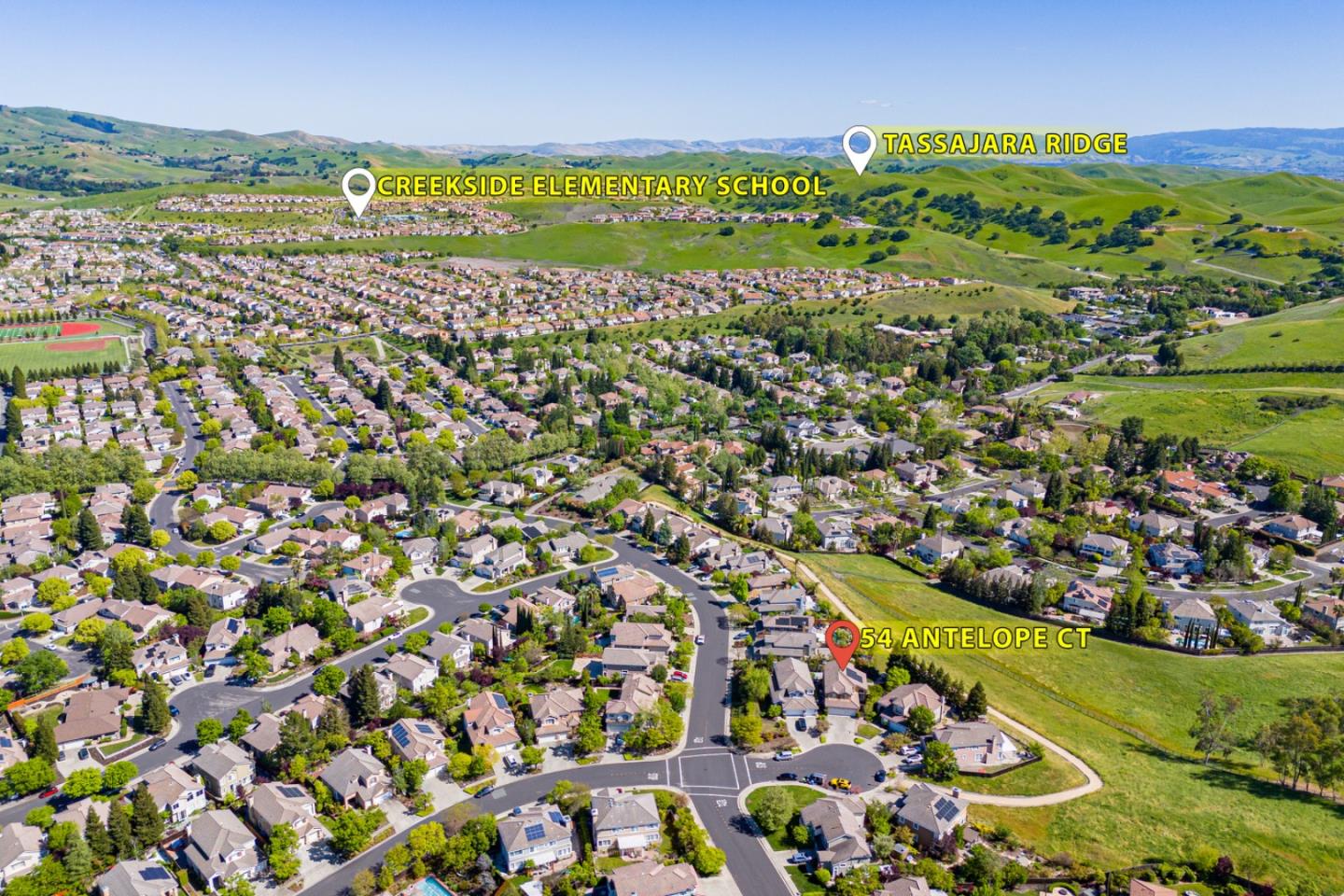 Detail Gallery Image 72 of 72 For 54 Antelope Ct, Danville,  CA 94506 - 5 Beds | 3 Baths