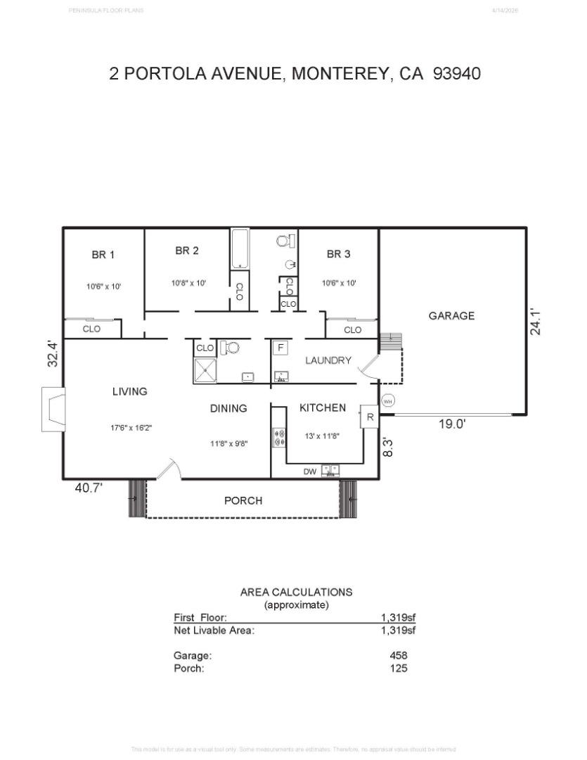 Detail Gallery Image 2 of 2 For 2 Portola Ave, Monterey,  CA 93940 - 3 Beds | 2 Baths