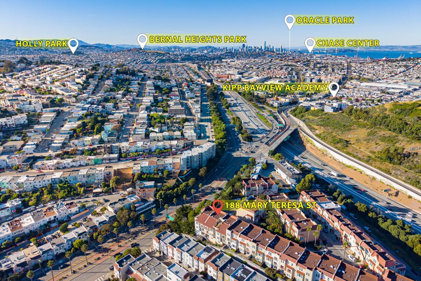 Detail Gallery Image 33 of 33 For 188 Mary Teresa St, San Francisco,  CA 94134 - 2 Beds | 2/1 Baths