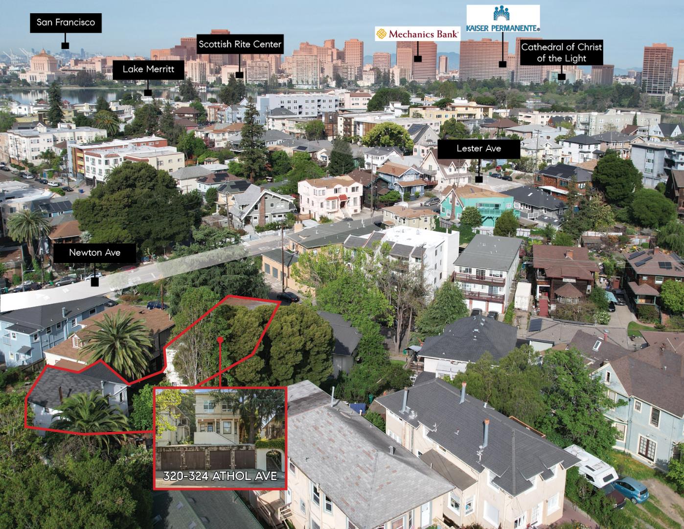 Detail Gallery Image 6 of 31 For 320-324 Athol Ave, Oakland,  CA 94606 - – Beds | – Baths