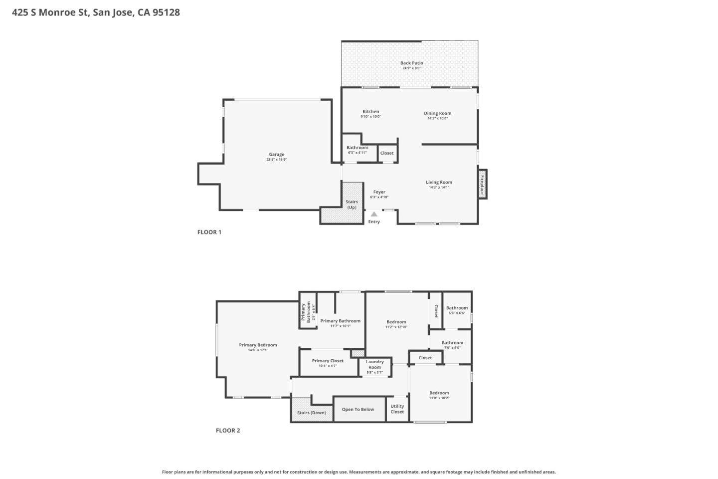 Detail Gallery Image 27 of 29 For 425 S Monroe St, San Jose,  CA 95128 - 3 Beds | 2/1 Baths
