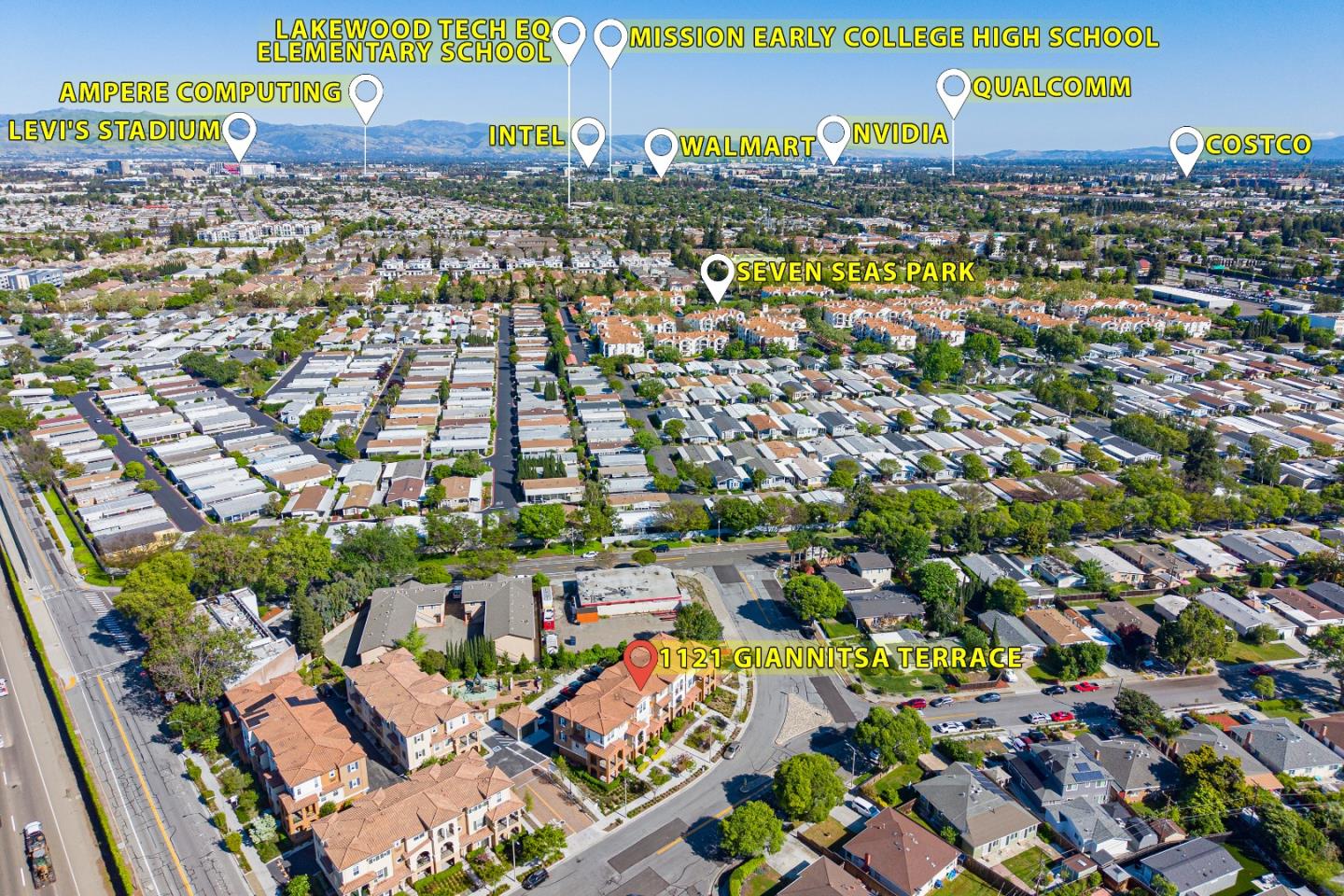 Detail Gallery Image 51 of 54 For 1121 Giannitsa Ter, Sunnyvale,  CA 94089 - 4 Beds | 3/1 Baths