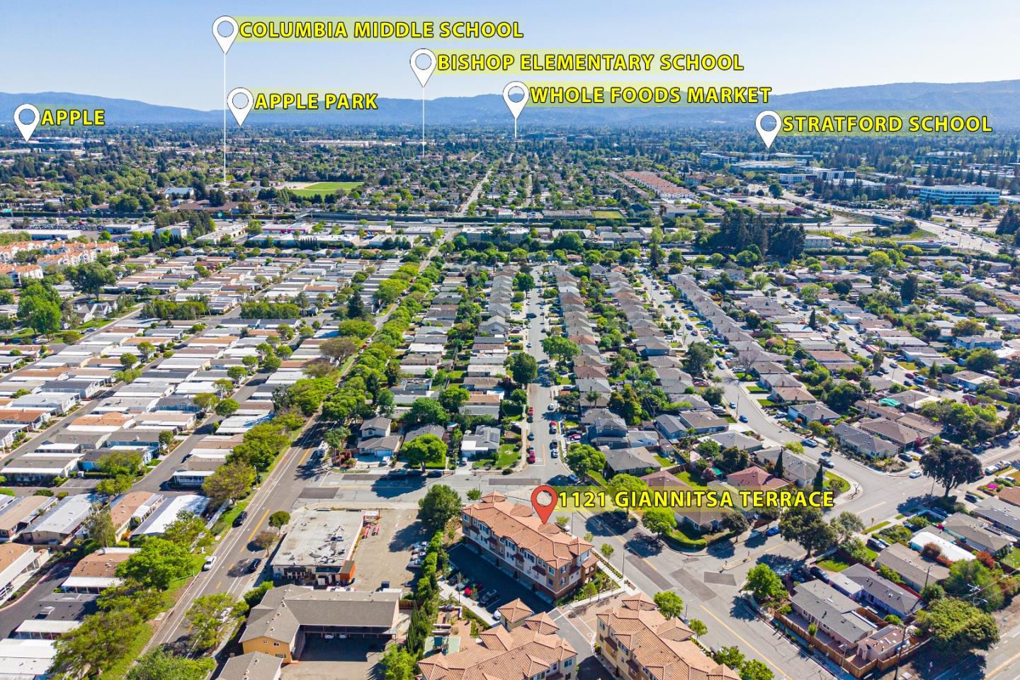 Detail Gallery Image 52 of 54 For 1121 Giannitsa Ter, Sunnyvale,  CA 94089 - 4 Beds | 3/1 Baths