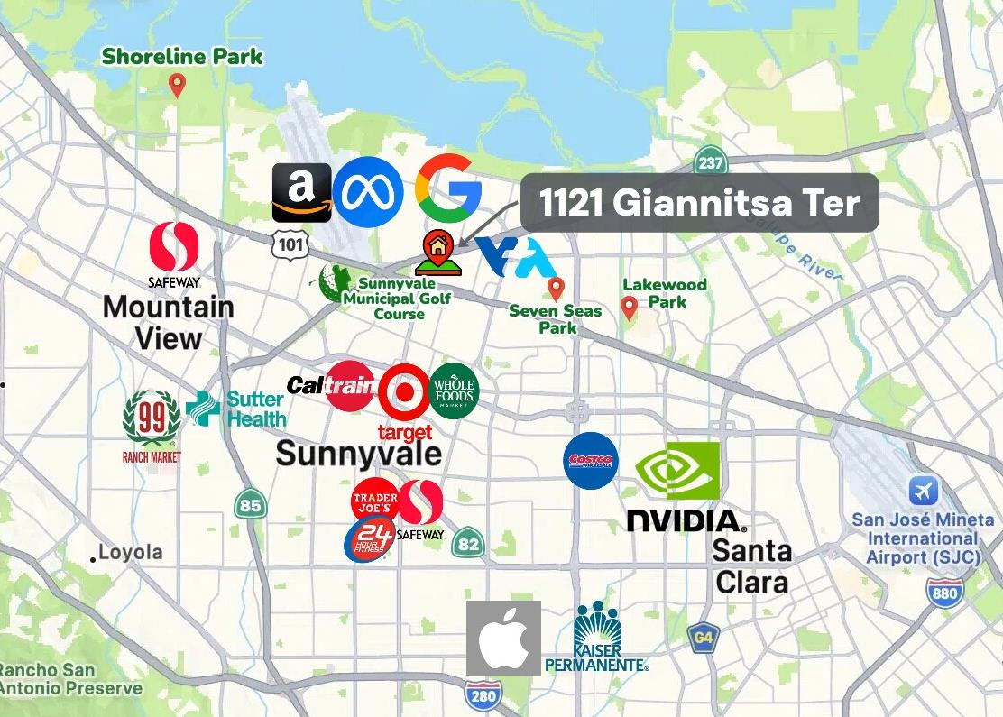 Detail Gallery Image 53 of 54 For 1121 Giannitsa Ter, Sunnyvale,  CA 94089 - 4 Beds | 3/1 Baths