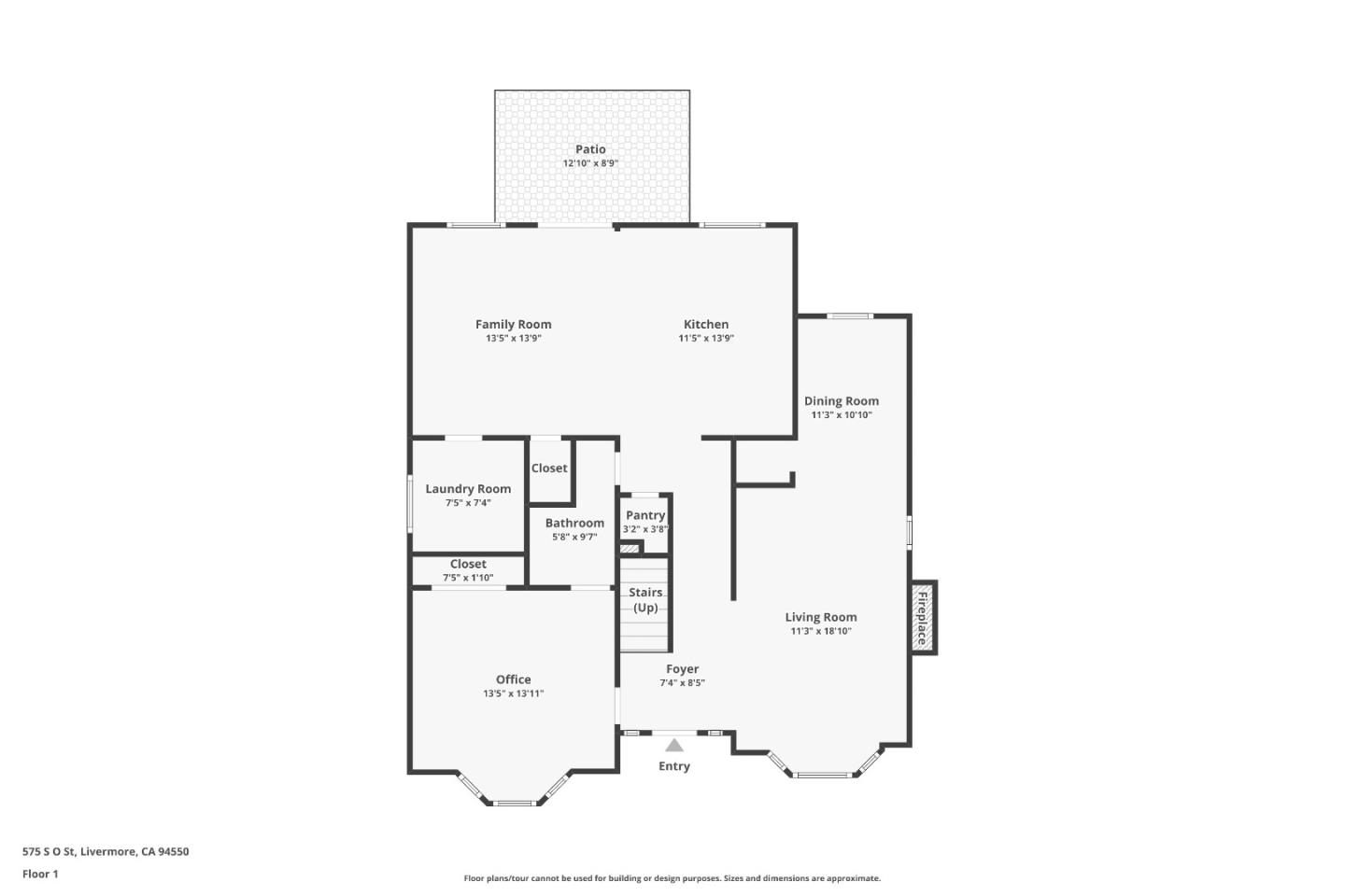 Detail Gallery Image 52 of 53 For 575 S O St, Livermore,  CA 94550 - 4 Beds | 2/1 Baths