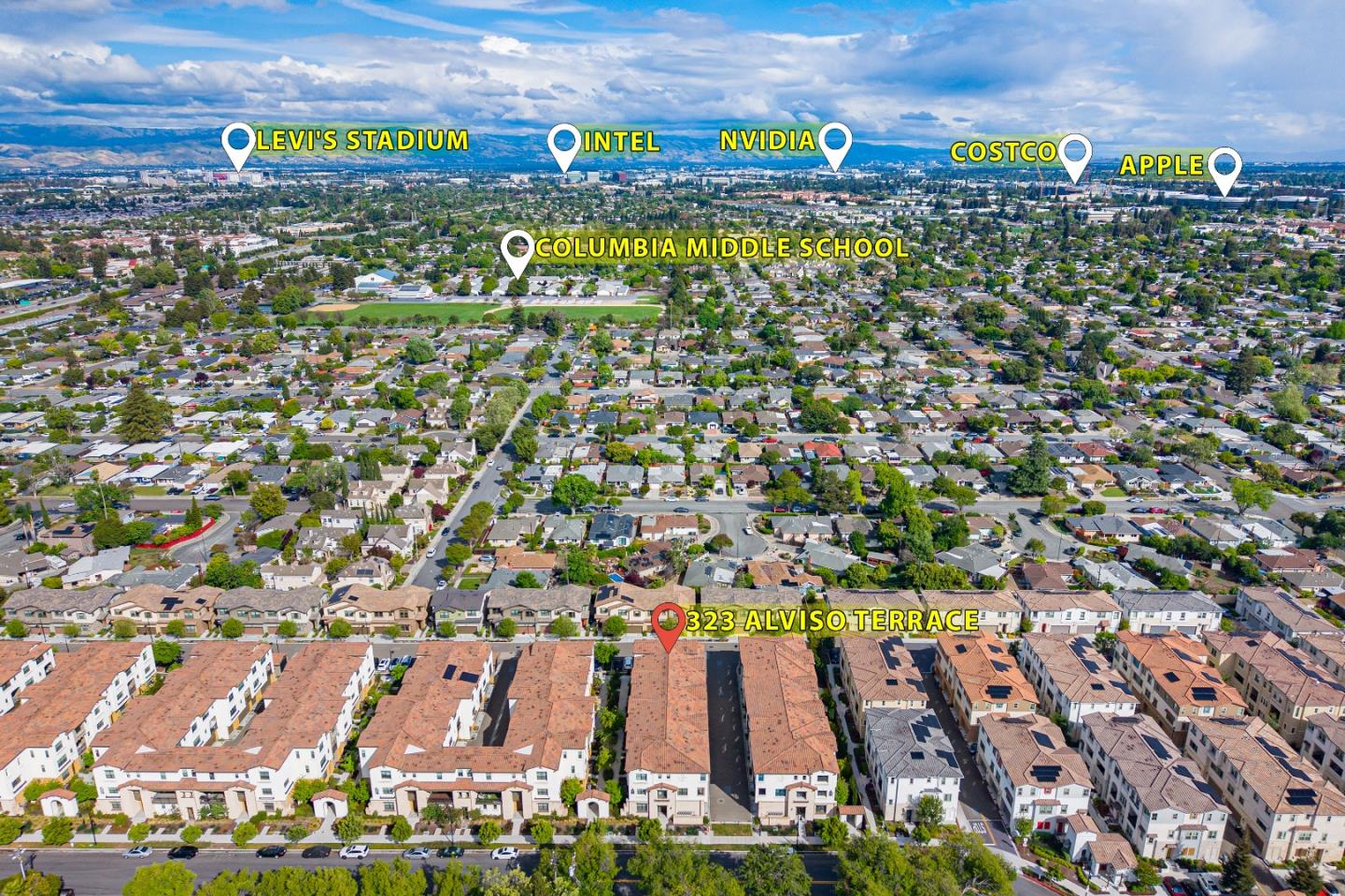 Detail Gallery Image 35 of 35 For 323 Alviso Ter, Sunnyvale,  CA 94085 - 2 Beds | 2/1 Baths