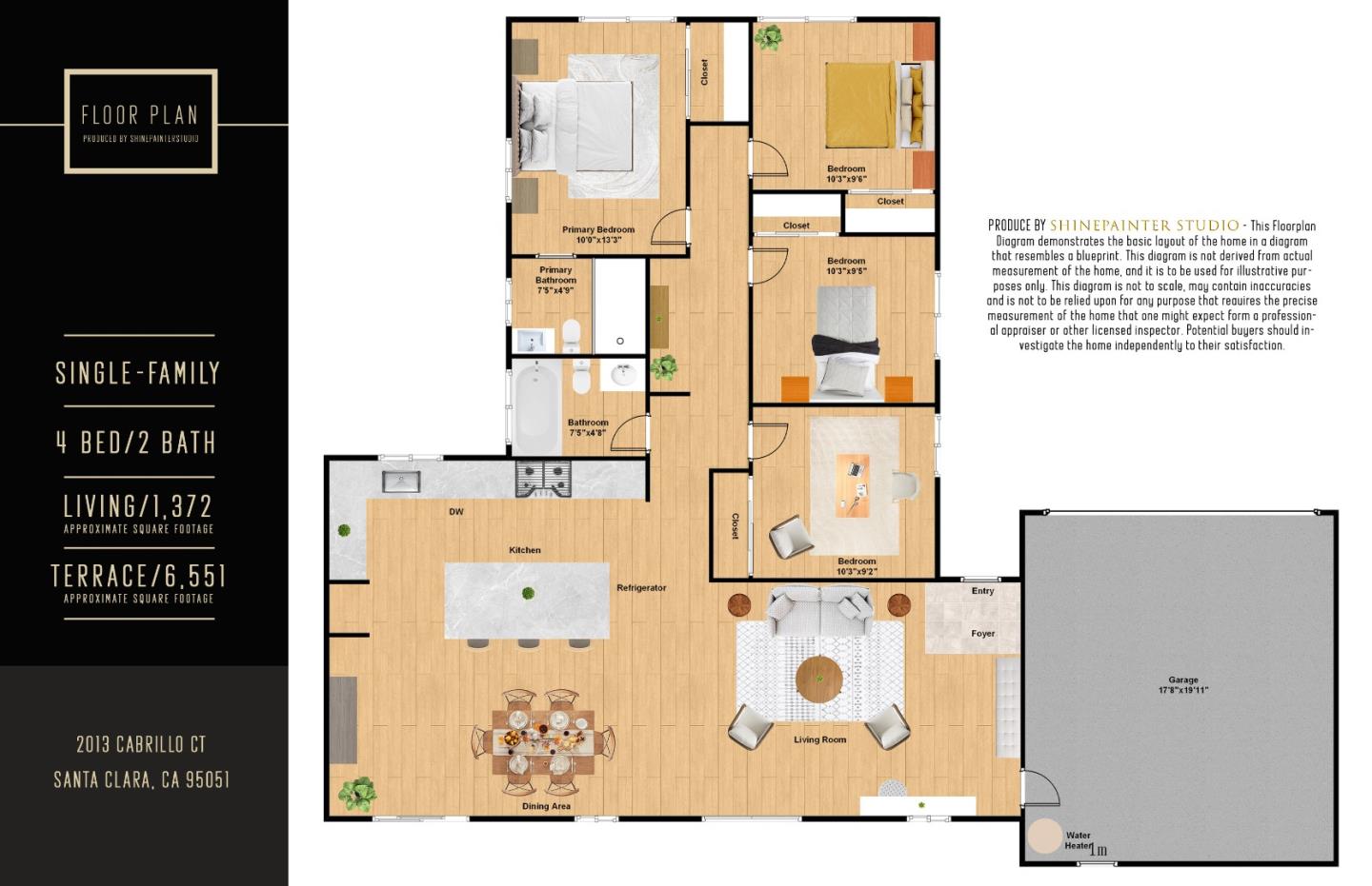 Detail Gallery Image 40 of 40 For 2013 Cabrillo Ct, Santa Clara,  CA 95051 - 4 Beds | 2 Baths