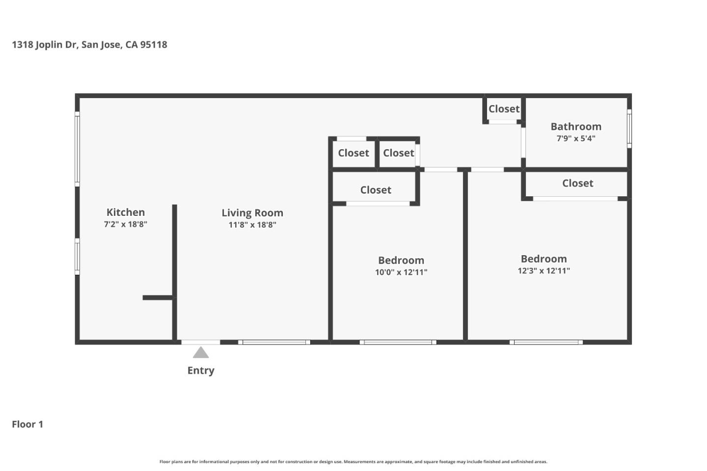 Detail Gallery Image 31 of 31 For 1318 Joplin Dr #4,  San Jose,  CA 95118 - 2 Beds | 1 Baths