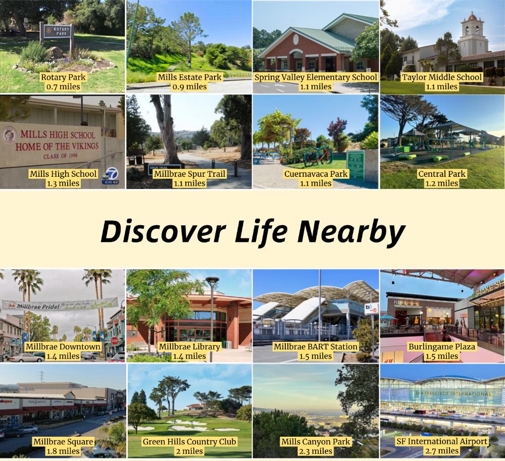 Detail Gallery Image 2 of 109 For 6 Spring Valley Ln, Millbrae,  CA 94030 - 6 Beds | 4 Baths