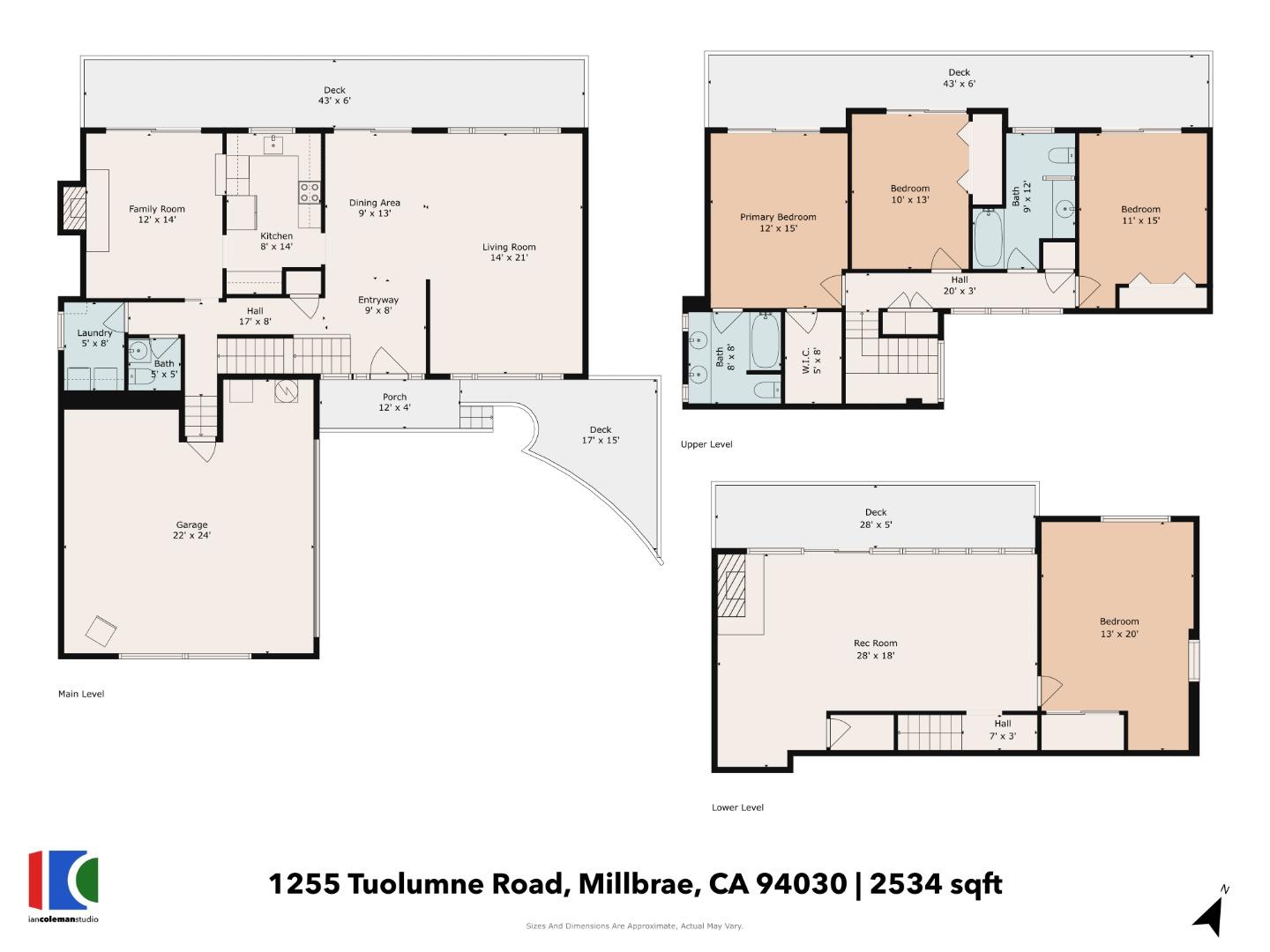 Detail Gallery Image 41 of 41 For 1255 Tuolumne Rd, Millbrae,  CA 94030 - 3 Beds | 2/1 Baths