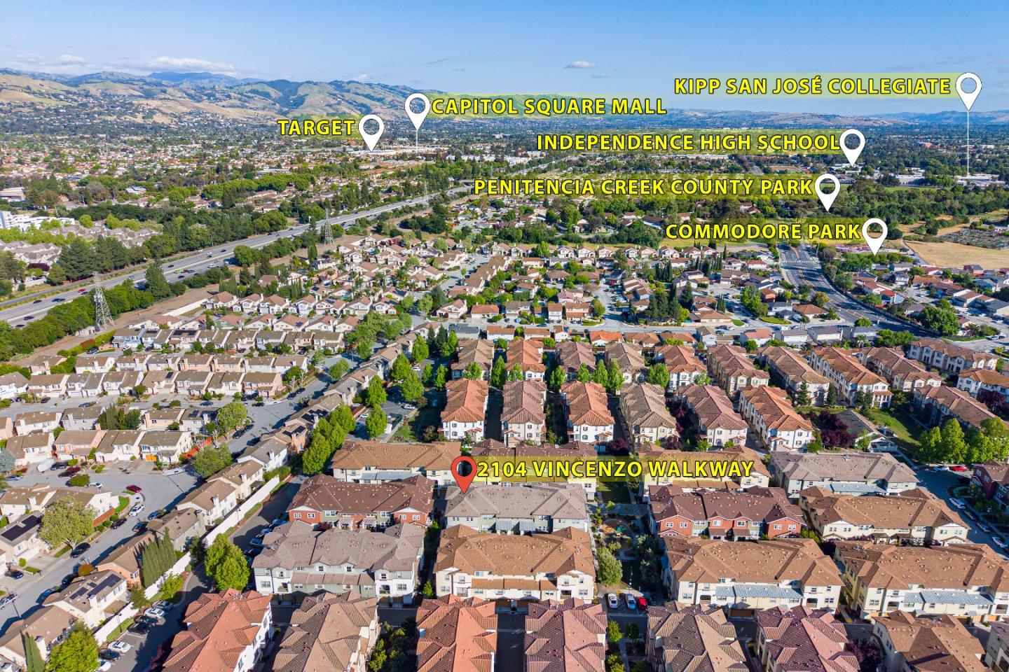 Detail Gallery Image 40 of 42 For 2104 Vincenzo Wkwy, San Jose,  CA 95133 - 2 Beds | 2/1 Baths