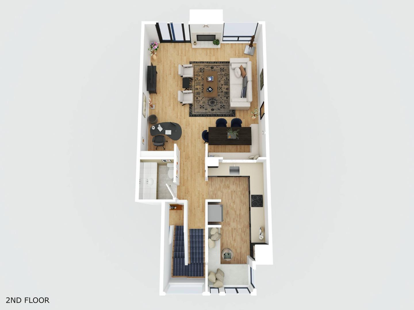 Detail Gallery Image 14 of 16 For 7 via Joaquin #5,  Monterey,  CA 93940 - 2 Beds | 2/1 Baths