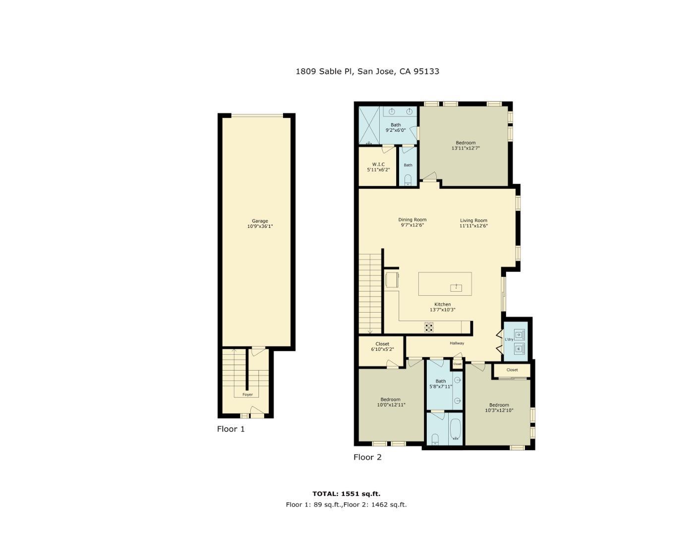 Detail Gallery Image 28 of 28 For 1809 Sable Pl, San Jose,  CA 95133 - 3 Beds | 2 Baths