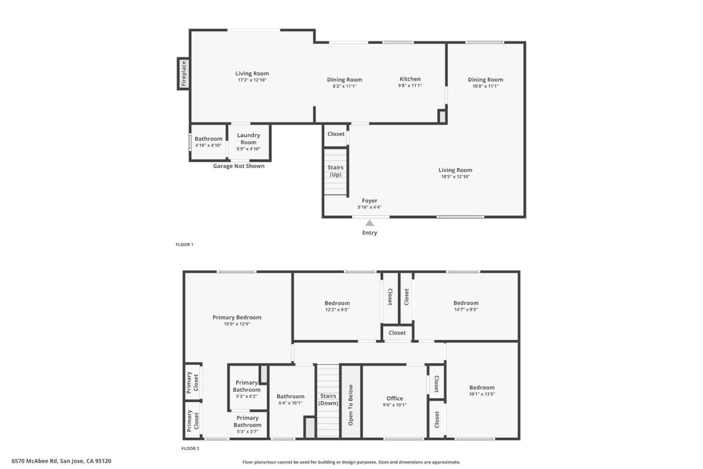 Detail Gallery Image 42 of 42 For 6570 Mcabee Rd, San Jose,  CA 95120 - 5 Beds | 2/1 Baths