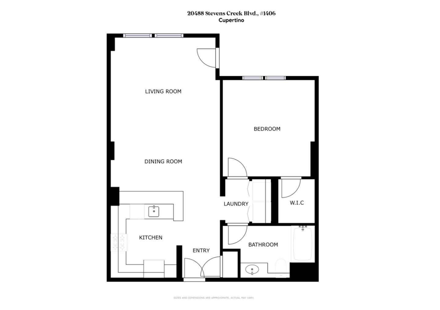 Detail Gallery Image 37 of 37 For 20488 Stevens Creek Blvd #1406,  Cupertino,  CA 95014 - 1 Beds | 1 Baths