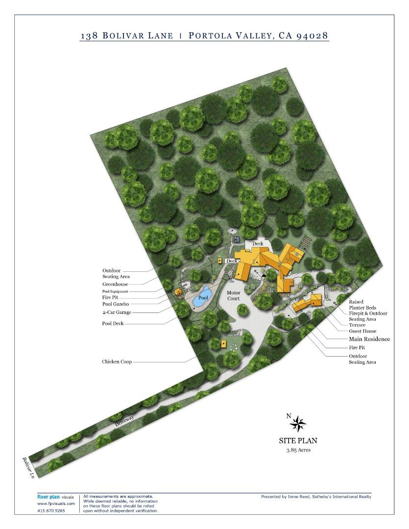 Detail Gallery Image 118 of 118 For 138 Bolivar Ln, Portola Valley,  CA 94028 - 6 Beds | 6 Baths