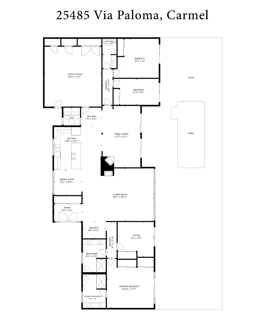 Detail Gallery Image 36 of 36 For 25485 via Paloma, Carmel,  CA 93923 - 4 Beds | 3 Baths