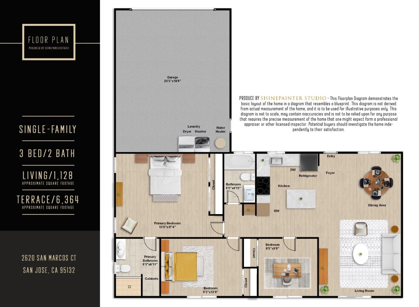 Detail Gallery Image 29 of 31 For San Marcos Ct, San Jose,  CA 95132 - 3 Beds | 2 Baths