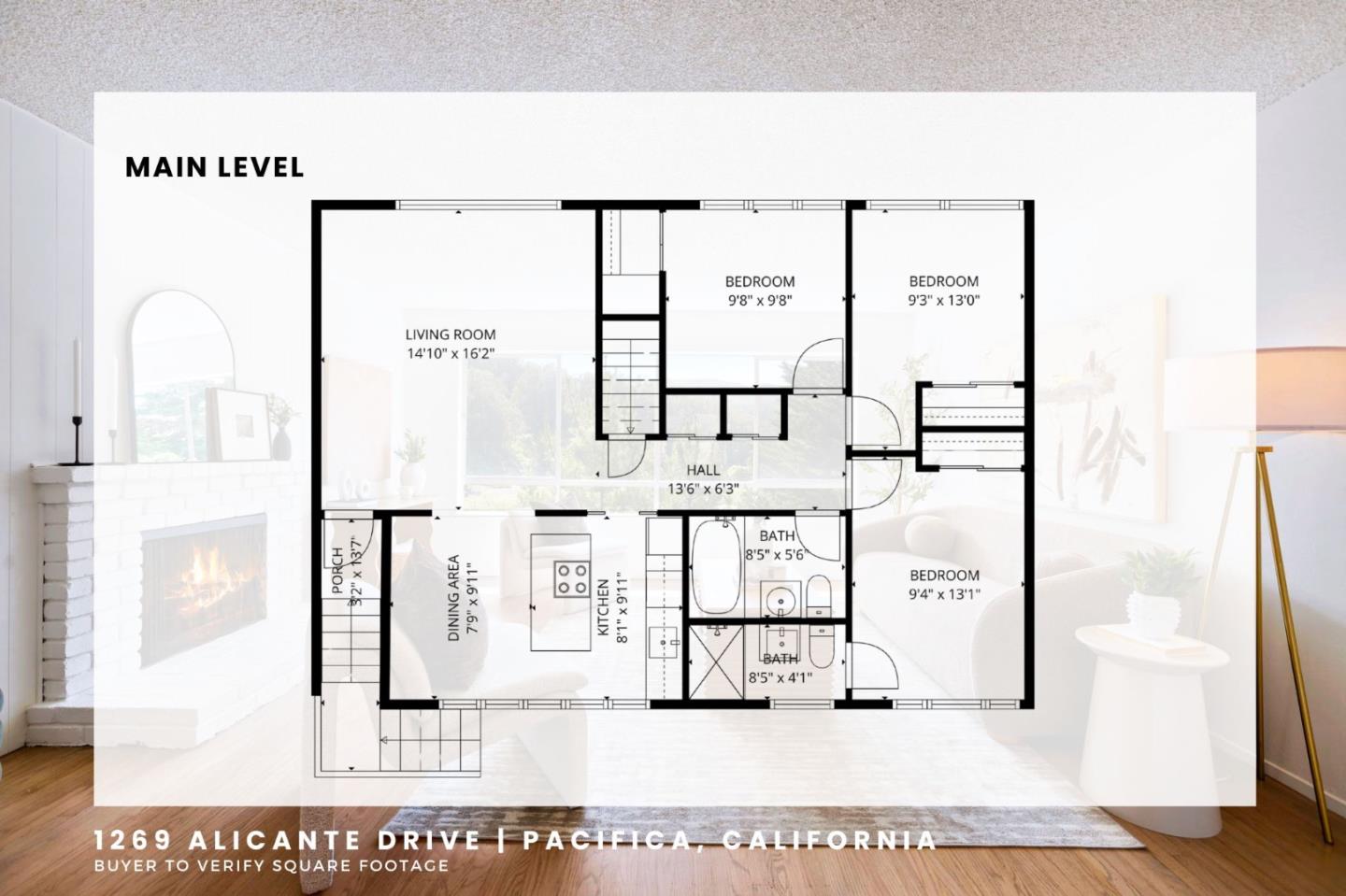 Detail Gallery Image 46 of 47 For 1269 Alicante Dr, Pacifica,  CA 94044 - 3 Beds | 3 Baths