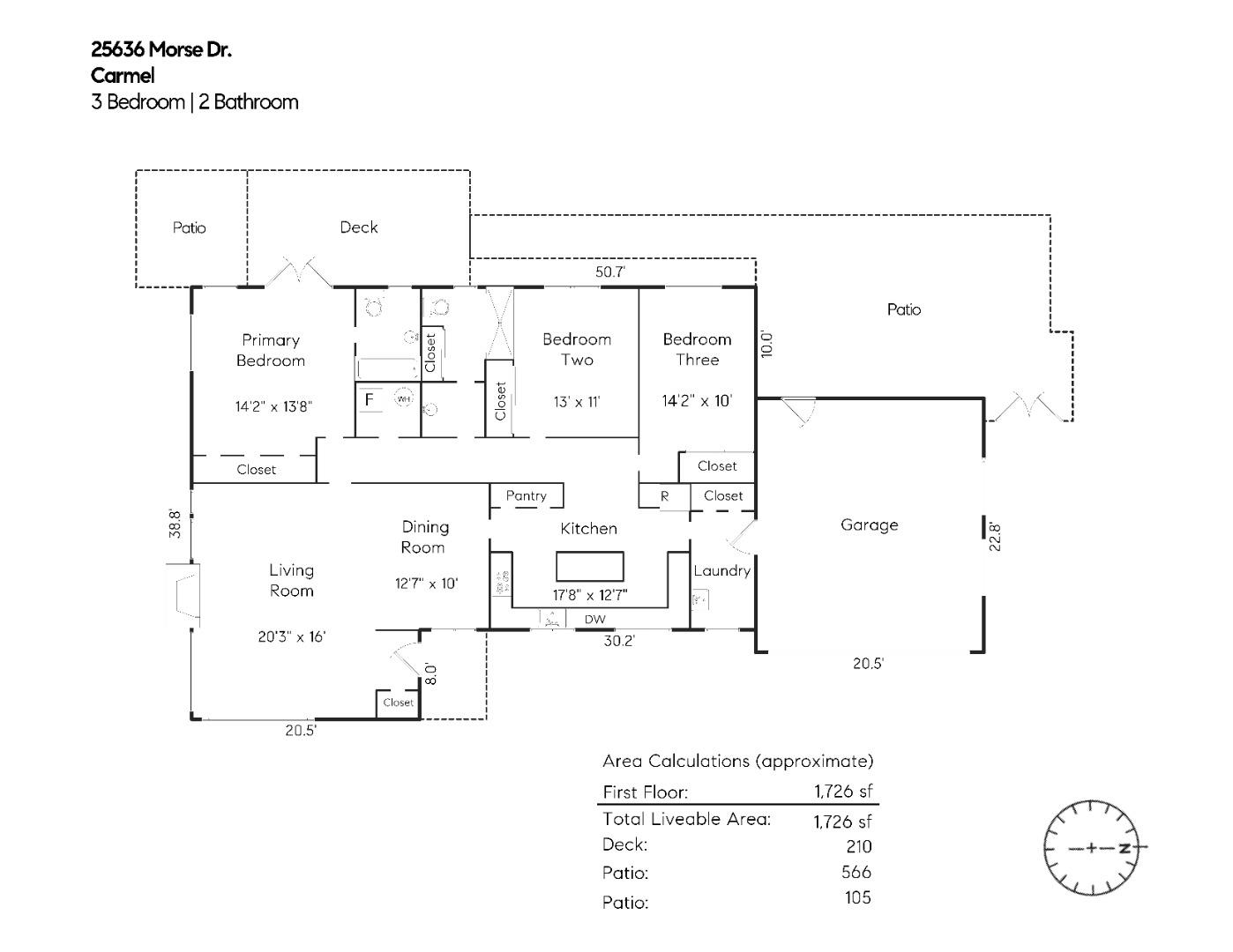 Detail Gallery Image 41 of 41 For 25636 Morse Dr, Carmel,  CA 93923 - 3 Beds | 2 Baths