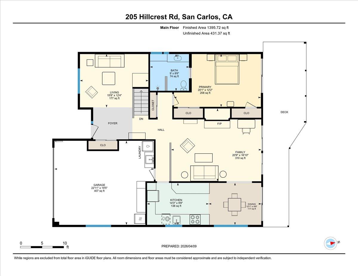 Detail Gallery Image 42 of 43 For 205 Hillcrest Rd, San Carlos,  CA 94070 - 5 Beds | 3 Baths