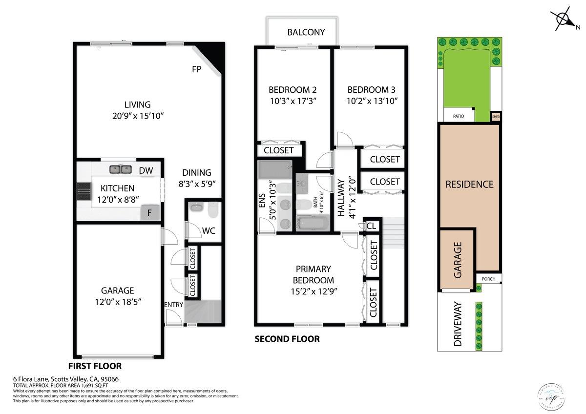 Detail Gallery Image 45 of 45 For 6 Flora Ln, Scotts Valley,  CA 95066 - 3 Beds | 2/1 Baths