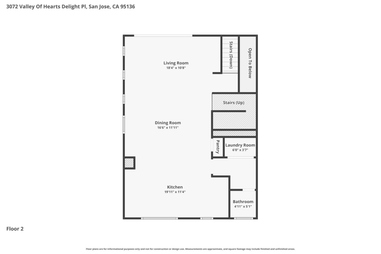 Detail Gallery Image 40 of 41 For 3072 Valley of Hearts Delight Pl, San Jose,  CA 95136 - 4 Beds | 3/1 Baths
