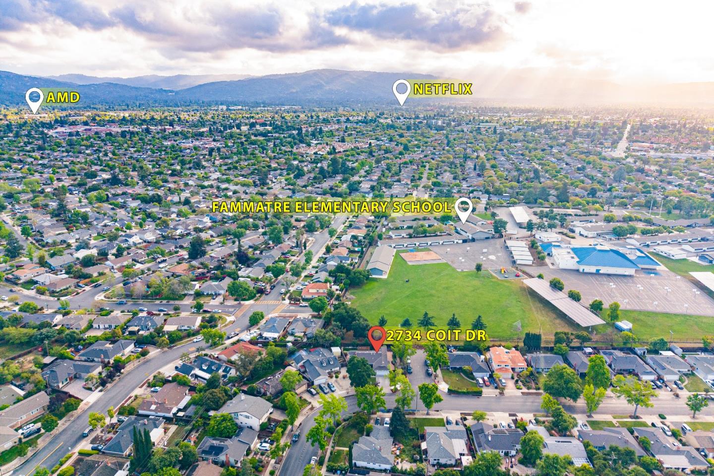 Detail Gallery Image 44 of 45 For 2734 Coit Dr, San Jose,  CA 95124 - 3 Beds | 2/1 Baths