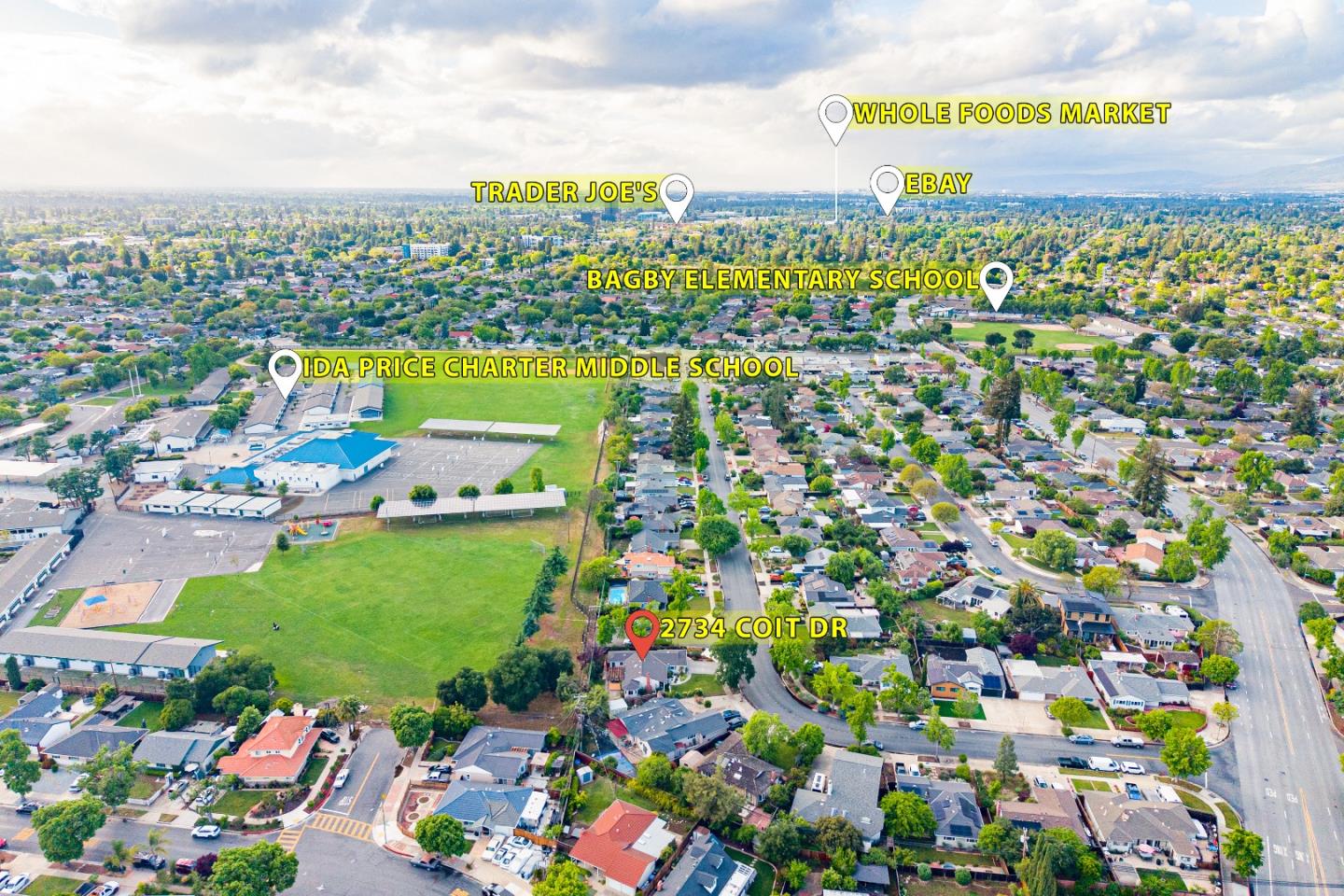 Detail Gallery Image 45 of 45 For 2734 Coit Dr, San Jose,  CA 95124 - 3 Beds | 2/1 Baths