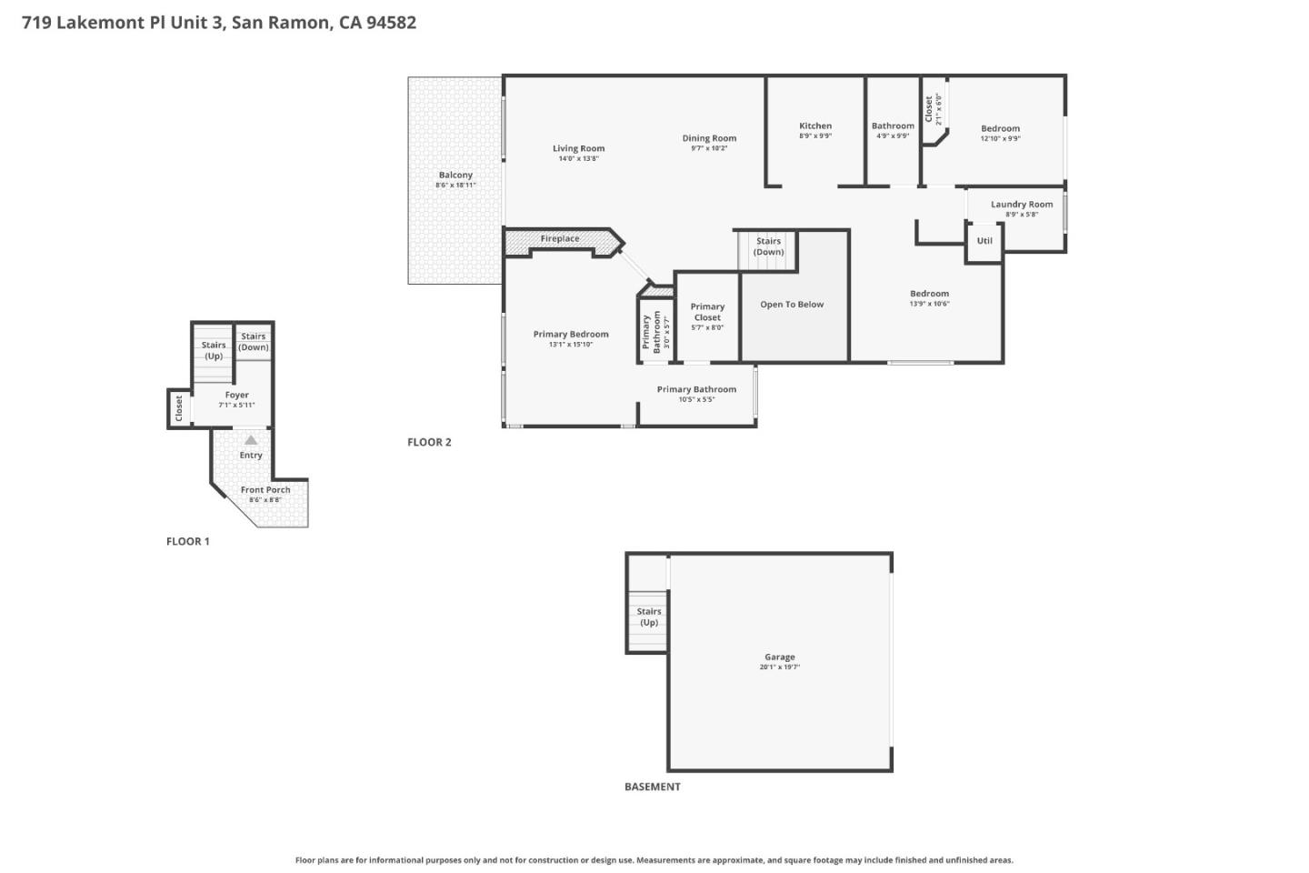 Detail Gallery Image 58 of 59 For 719 Lakemont Pl #3,  San Ramon,  CA 94582 - 3 Beds | 2 Baths