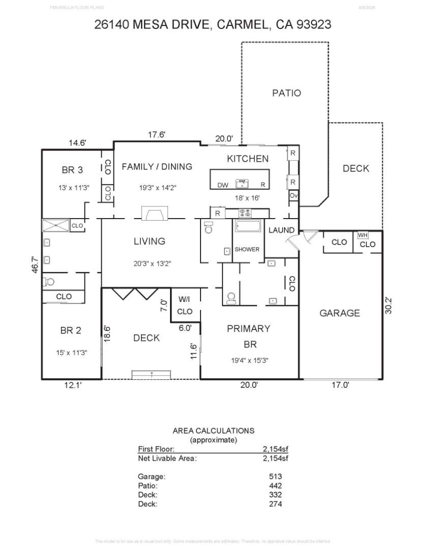 Detail Gallery Image 46 of 46 For 26140 Mesa Dr, Carmel,  CA 93923 - 3 Beds | 2/1 Baths